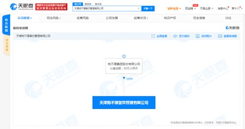 决议解散 天津狗不理餐饮管理经营状态变更为注销
